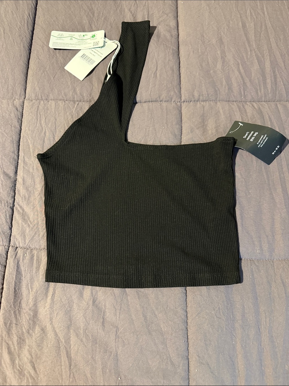 NWT Cut out ribbed top